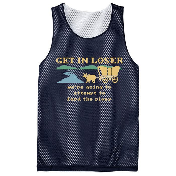Get In Loser Were Going To Attempt To For.D The River Mesh Reversible Basketball Jersey Tank