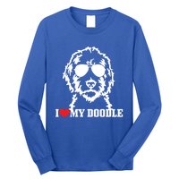 Goldendoodle I Love My Doodle Mom Labradoodle Dog Funny Gift Cool Gift Long Sleeve Shirt