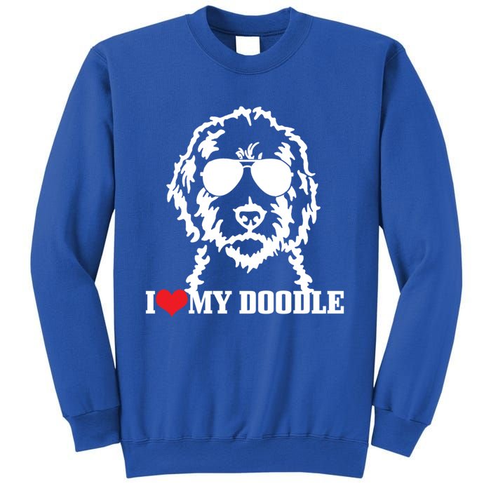 Goldendoodle I Love My Doodle Mom Labradoodle Dog Funny Gift Cool Gift Sweatshirt