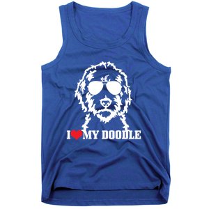 Goldendoodle I Love My Doodle Mom Labradoodle Dog Funny Gift Cool Gift Tank Top