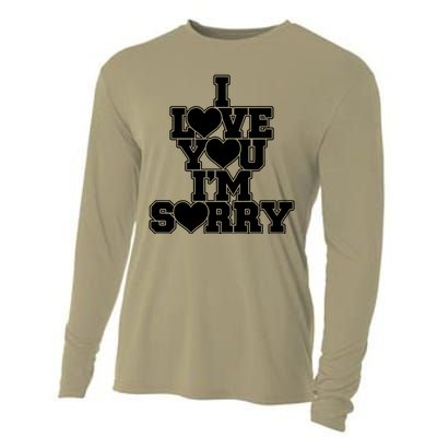 Gracie I Love You IM Sorry Cooling Performance Long Sleeve Crew