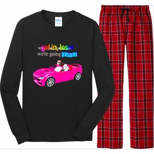 Get In Loser WeRe Going Insane Long Sleeve Pajama Set