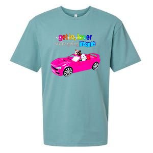 Get In Loser WeRe Going Insane Sueded Cloud Jersey T-Shirt