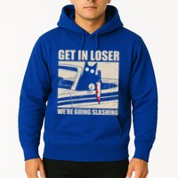Get In Loser WeRe Going Slashing Cat Murderous Hoodie