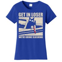 Get In Loser WeRe Going Slashing Cat Murderous Women's T-Shirt