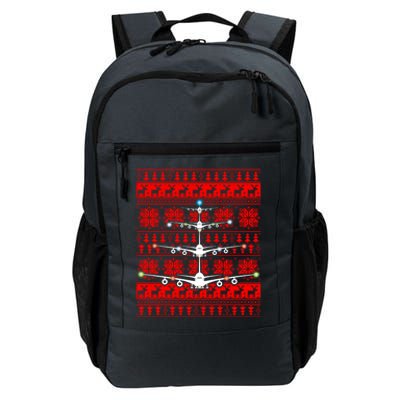 Gift Irplane Lovers Airplanes Ugly Christmas Cool Gift Daily Commute Backpack