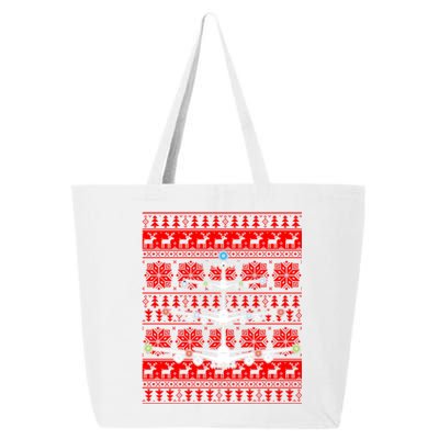 Gift Irplane Lovers Airplanes Ugly Christmas Cool Gift 25L Jumbo Tote