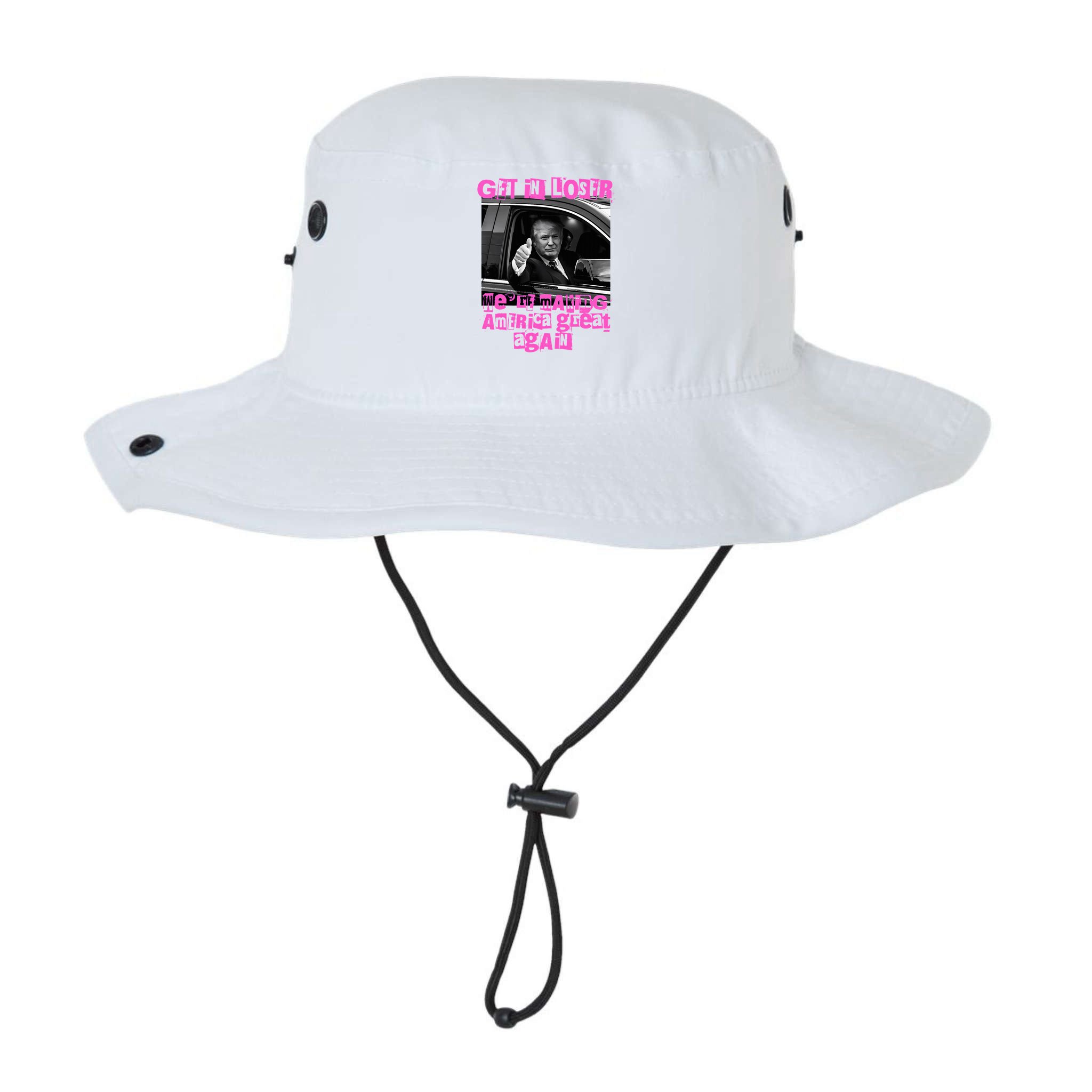 Get In Loser WeRe Making America Great Again Vintage Trump Bucket Hat