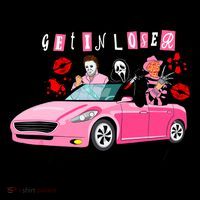 Get In Loser Were Going Slashing Pink Car Horror Character 16 in Basic Backpack