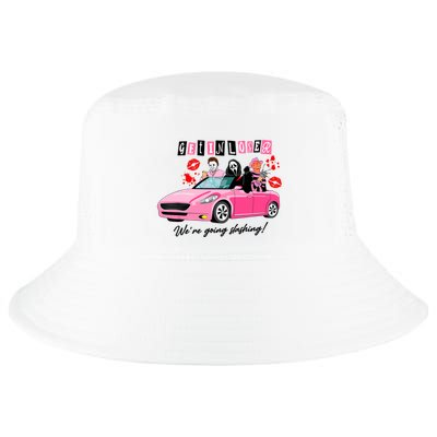 Get In Loser Were Going Slashing Pink Car Horror Character Cool Comfort Performance Bucket Hat