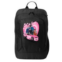 Get In Loser WeRe Going Slashing Pink Car Horror Character City Backpack