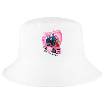 Get In Loser WeRe Going Slashing Pink Car Horror Character Cool Comfort Performance Bucket Hat