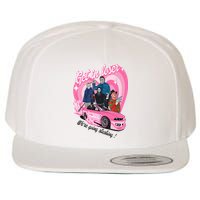 Get In Loser WeRe Going Slashing Pink Car Horror Character Wool Snapback Cap