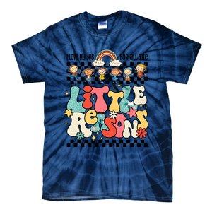 Groovy I Love My Job For All The Little Reasons Teacher Tie-Dye T-Shirt