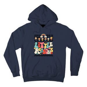 Groovy I Love My Job For All The Little Reasons Teacher Tall Hoodie