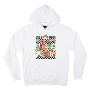 Groovy I Love My Job For All The Little Reasons Teacher Hoodie