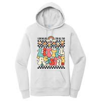 Groovy I Love My Job For All The Little Reasons Teacher Women's Pullover Hoodie