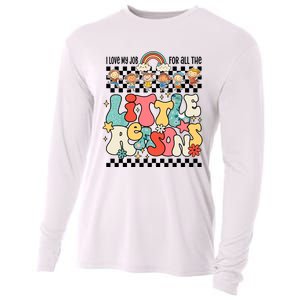 Groovy I Love My Job For All The Little Reasons Teacher Cooling Performance Long Sleeve Crew