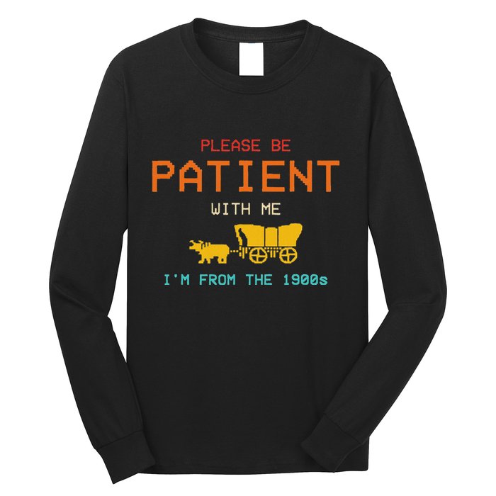 Get In Loser WeRe Going To Die Of Dysentery Oregon Trail Long Sleeve Shirt