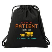 Get In Loser WeRe Going To Die Of Dysentery Oregon Trail Drawstring Bag