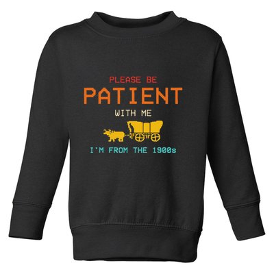 Get In Loser WeRe Going To Die Of Dysentery Oregon Trail Toddler Sweatshirt