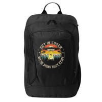 Get In Loser WeRe Doing Butt Stuff Alien Abduction City Backpack