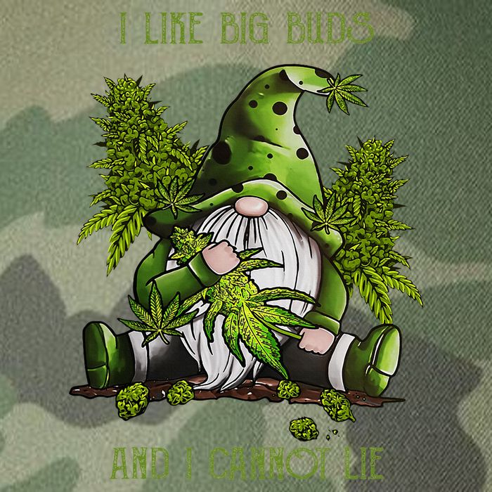 Gnome I Like Big Buds And I Cannot Lie Weed 420 Stoner Idea Legacy Tie Dye Trucker Hat