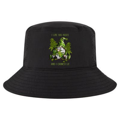 Gnome I Like Big Buds And I Cannot Lie Weed 420 Stoner Idea Cool Comfort Performance Bucket Hat