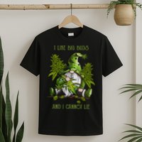 Gnome I Like Big Buds And I Cannot Lie Weed 420 Stoner Idea T-Shirt