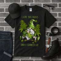 Gnome I Like Big Buds And I Cannot Lie Weed 420 Stoner Idea Tall T-Shirt
