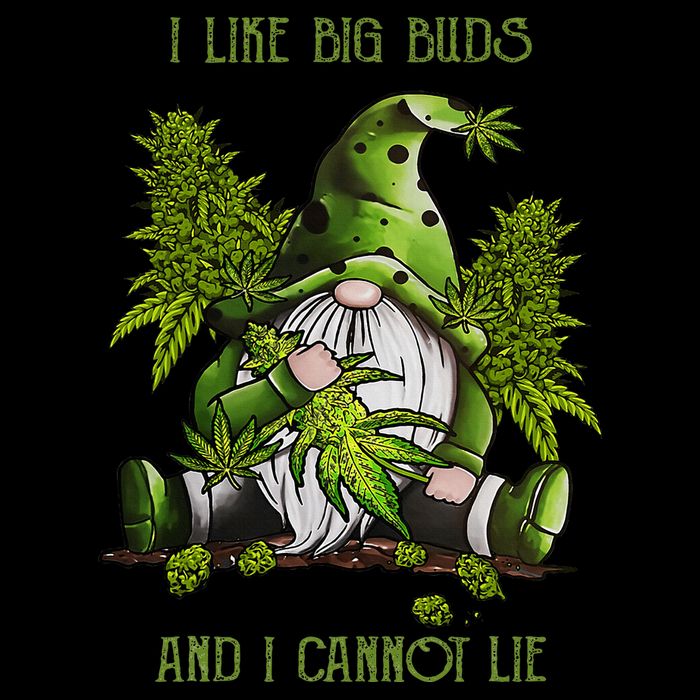 Gnome I Like Big Buds And I Cannot Lie Weed 420 Stoner Idea Impact Tech Backpack