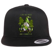 Gnome I Like Big Buds And I Cannot Lie Weed 420 Stoner Idea Flatbill Hat