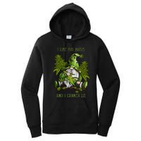 Gnome I Like Big Buds And I Cannot Lie Weed 420 Stoner Idea Women's Pullover Hoodie