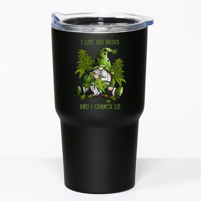 Gnome I Like Big Buds And I Cannot Lie Weed 420 Stoner Idea Tumbler