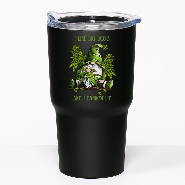 Gnome I Like Big Buds And I Cannot Lie Weed 420 Stoner Idea Tumbler