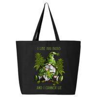 Gnome I Like Big Buds And I Cannot Lie Weed 420 Stoner Idea 25L Jumbo Tote