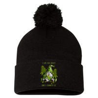 Gnome I Like Big Buds And I Cannot Lie Weed 420 Stoner Idea Pom Pom 12in Knit Beanie