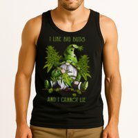 Gnome I Like Big Buds And I Cannot Lie Weed 420 Stoner Idea Tank Top