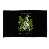 Gnome I Like Big Buds And I Cannot Lie Weed 420 Stoner Idea Microfiber Hand Towel
