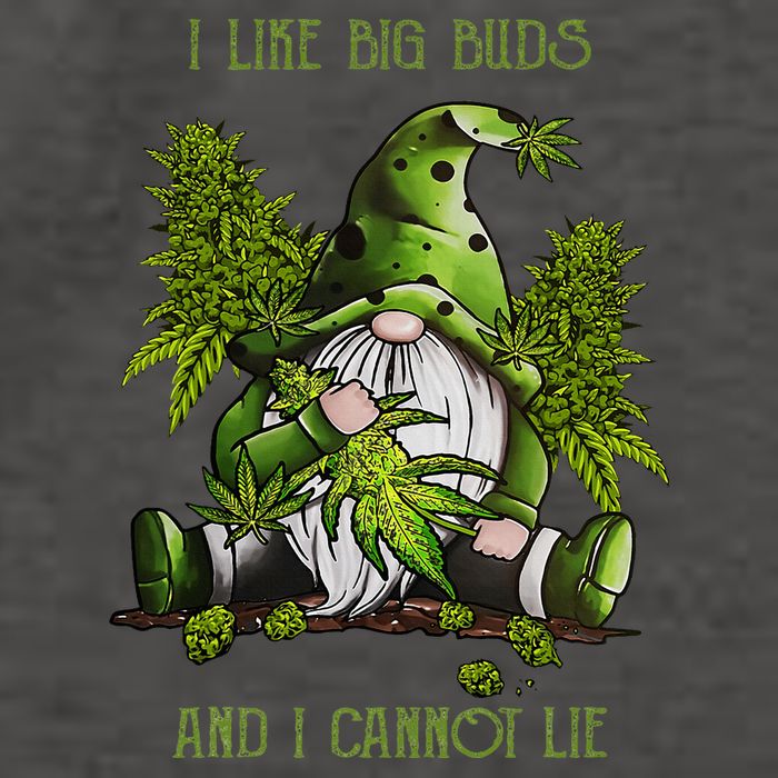 Gnome I Like Big Buds And I Cannot Lie Weed 420 Stoner Idea Vector Backpack