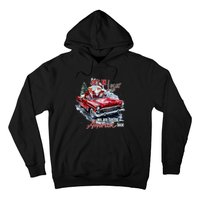 Get In Loser We Are Taking America Back Trump Santa Xmas Hoodie