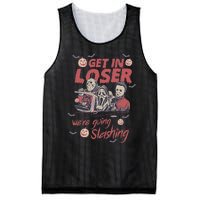 Get In Loser WeRe Going Slashing Horror Character Halloween Mesh Reversible Basketball Jersey Tank