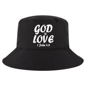 God Is Love 1 John 4:8 Cool Comfort Performance Bucket Hat