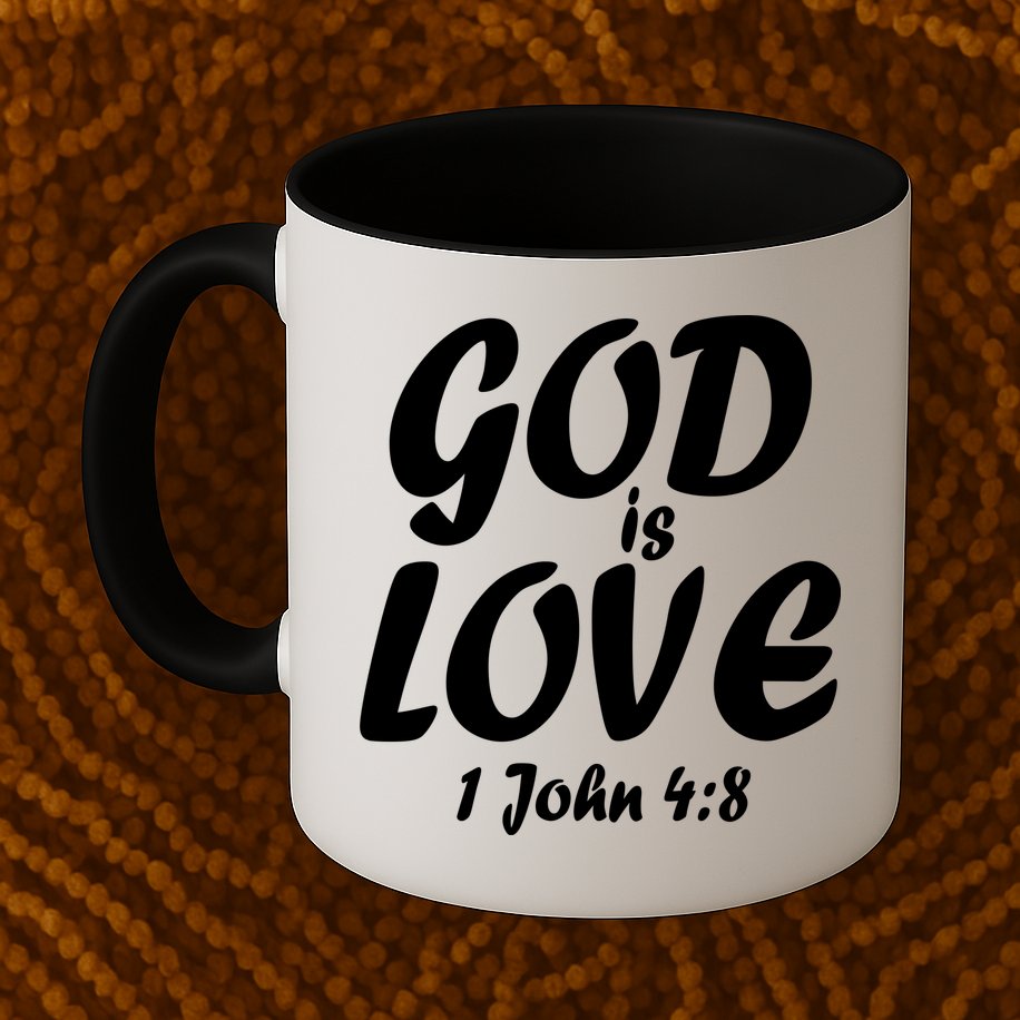 God Is Love 1 John 4:8 Mug