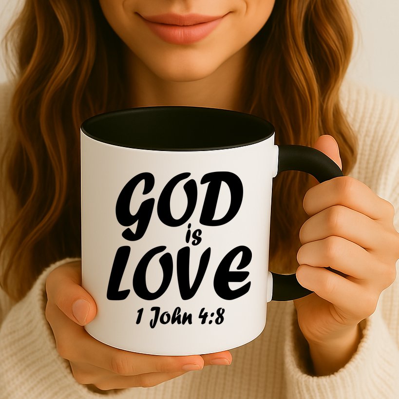God Is Love 1 John 4:8 Mug