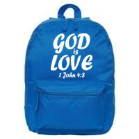 God Is Love 1 John 4:8 16 in Basic Backpack
