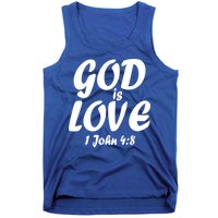 God Is Love 1 John 4:8 Tank Top