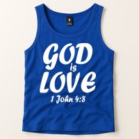 God Is Love 1 John 4:8 Tank Top
