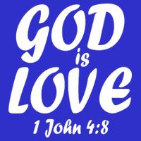 God Is Love 1 John 4:8 Tank Top