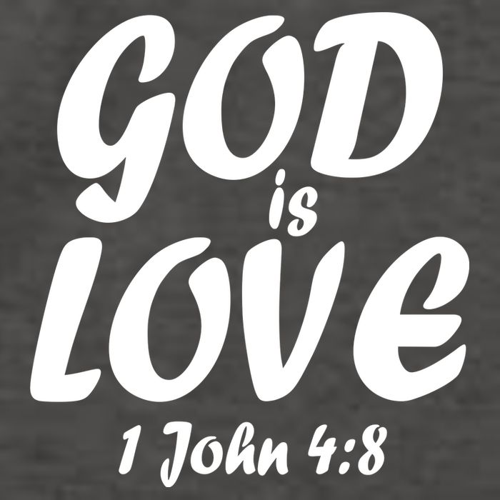 God Is Love 1 John 4:8 Vector Backpack